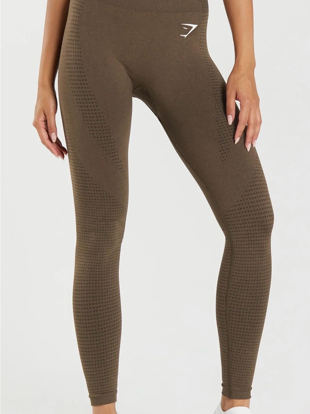 Gymshark Olive Seamless High-Waist Leggings